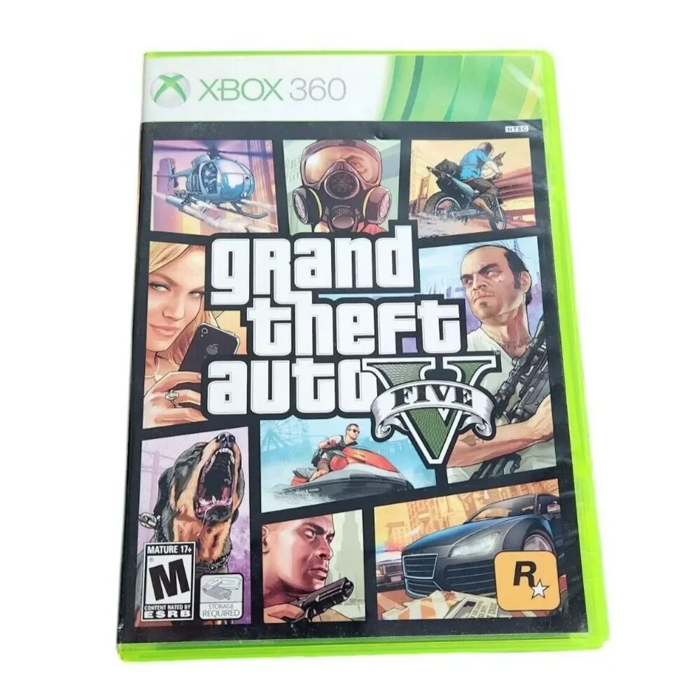 Xbox 360 Grand Theft Auto‎ Five Game